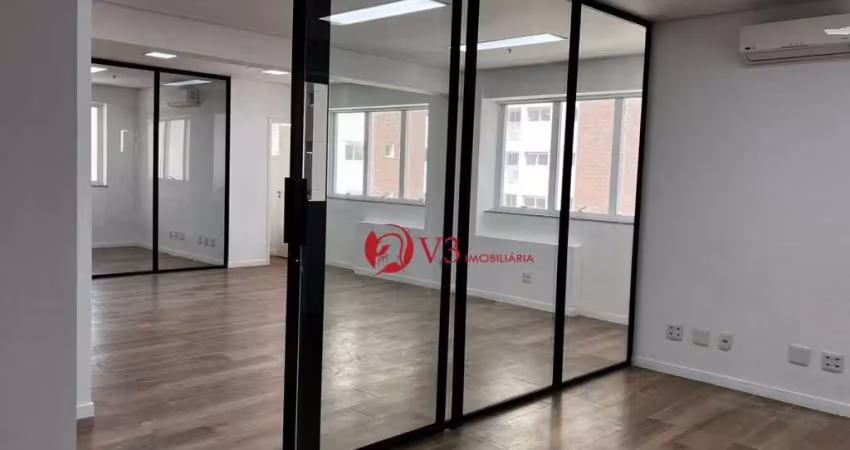 Sala para alugar, 85 m² por r$ 9.082,00/mês - tatuapé - são paulo/sp