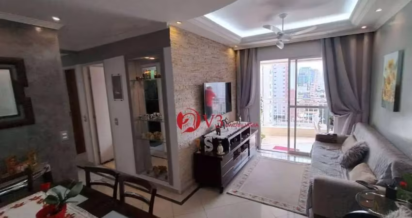 Apartamento a venda no tatuapé 3 dormitórios sendo 1 suíte, 2 vagas, 72 m²