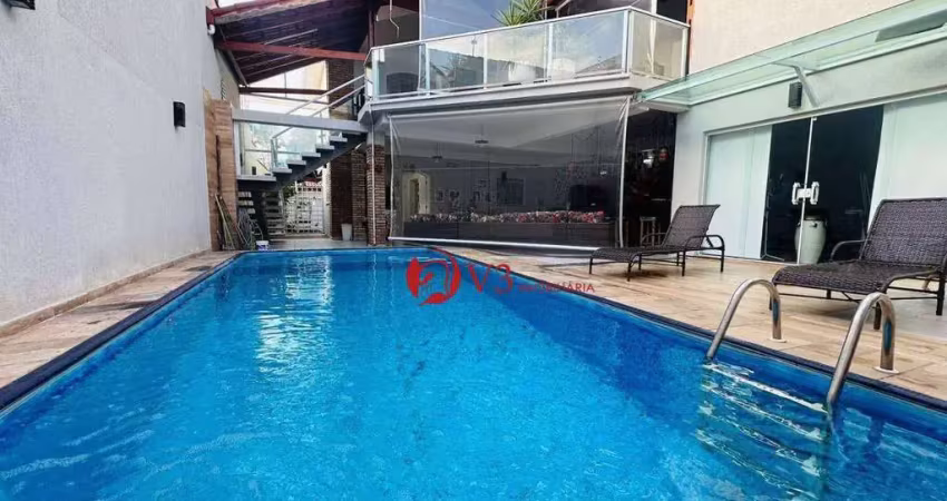 Sobrado a venda na vila guilhermina 3 dormitórios sendo 1 suíte, 3 vagas, 226 m²