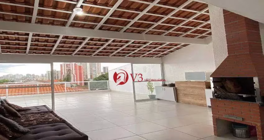 Sobrado a venda na anália franco 3 dormitórios sendo 3 suítes, 4 vagas, 300 m²