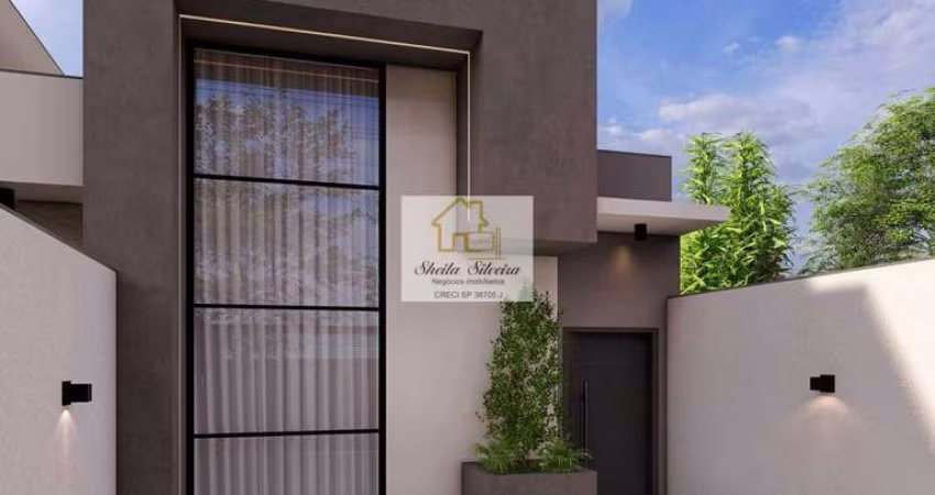 Casas novas com 2 quartos e quintal