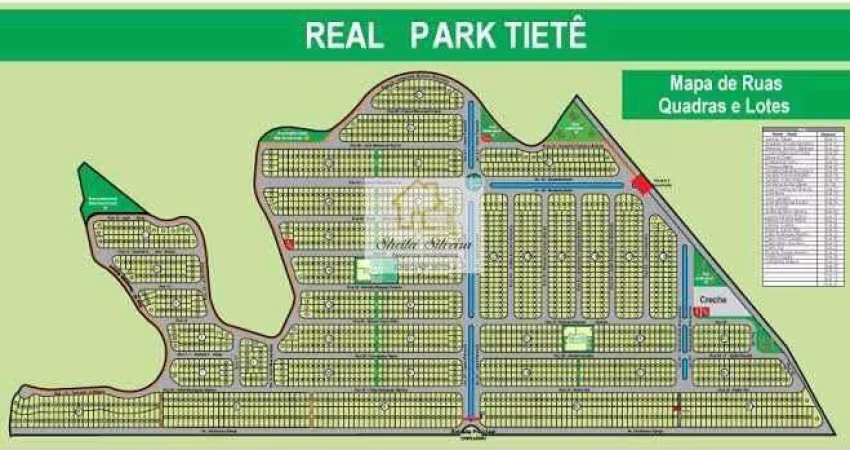 Terreno em Condomínio em Real Park Tietê Jundiapeba, Mogi das Cruzes/SP