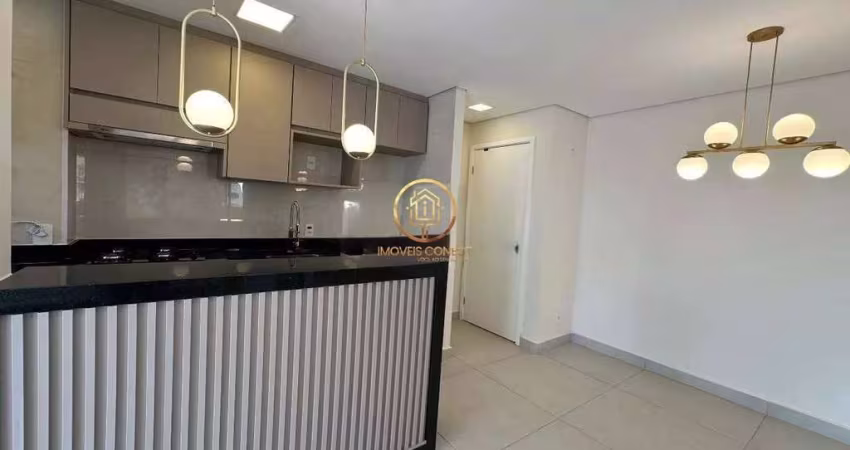 Apartamento com 57m², 2 dormitórios, 1 suíte a venda no Condomínio Quirino