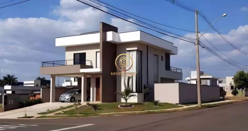 Casa em condomínio à venda de 203m², 4 suítes no Residencial Terras do Cancionei