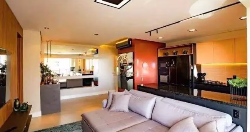 Apartamento mobiliado à venda com 91m², 2 suítes no Swiss Park em Campinas/SP. |