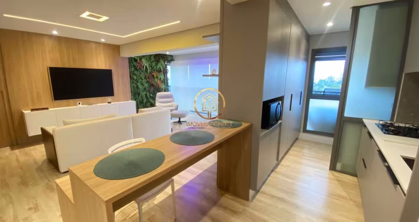 Apartamento a venda, 87m² - 2 suítes, lavabo e 2 vagas - Jardim Guanabara