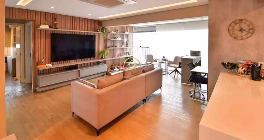 Apartamento a venda, 87m² - 2 suítes, lavabo e 2 vagas - Jardim Guanabara