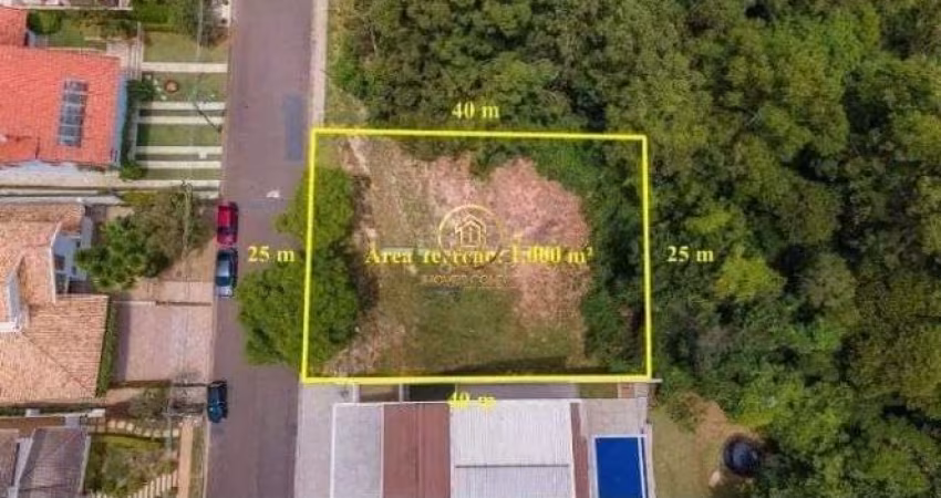 Terreno de 1.000m² à venda, no Village Visconde de Itamaracá, em Valinhos/SP.