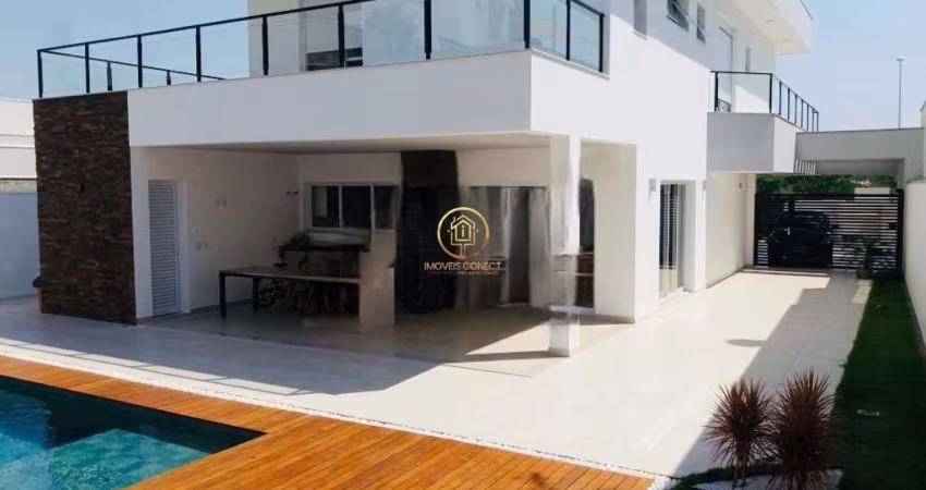 Casa em condomínio á venda de 368m2, com 4 dormitórios e 4 suítes no Loteamento