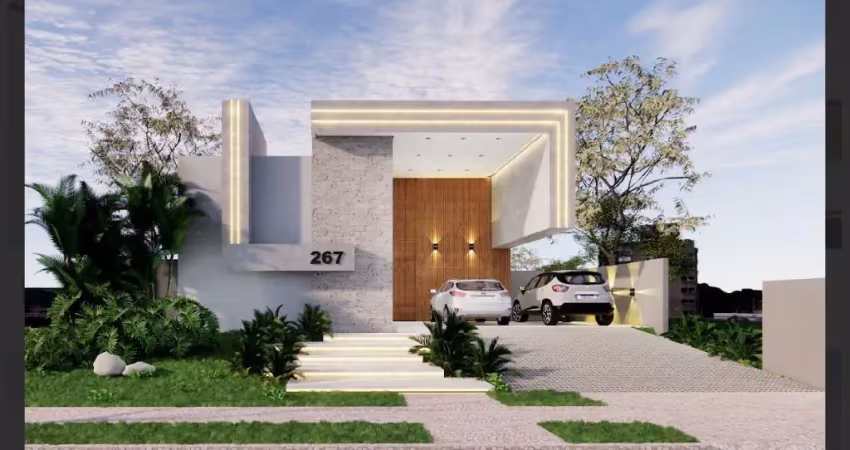 Casa em condomínio fechado com 4 quartos à venda na Rua Valência, 60, Jardim Europa, Uberlândia