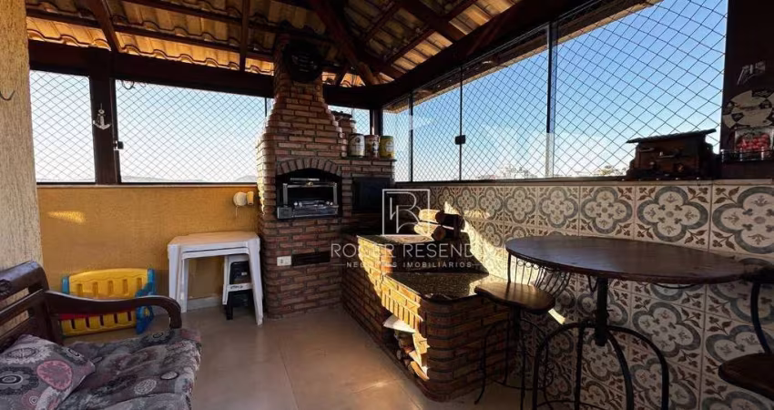 Cobertura com 3 dormitórios à venda, 123 m² por R$ 620.000,00 - Jardim Brasília - Betim/MG