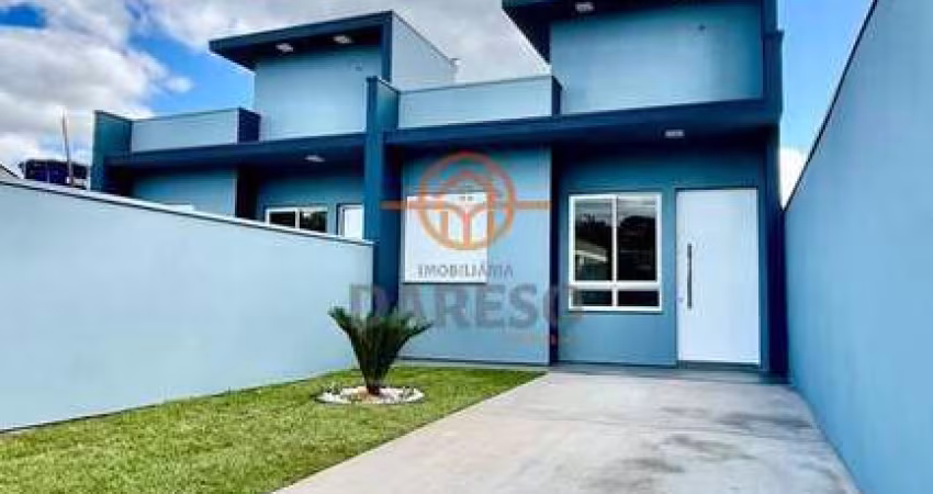 LINDA CASA NOVA C/ 1 SUÍTE E 1 DORMITÓRIO EM LOCALIZAÇÃO PRIVILEGIADA