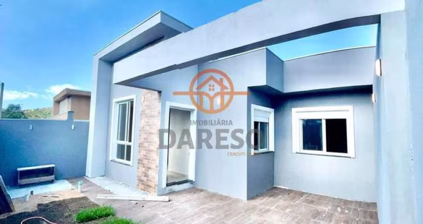 LINDA CASA NOVA DE 2 DORMITÓRIOS E EXCELENTE QUALIDADE CONSTRUTIVA