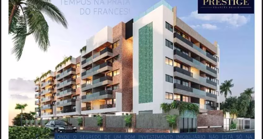 Praia do Francês - Apartamentos quarto e sala, 2 e 3 quartos