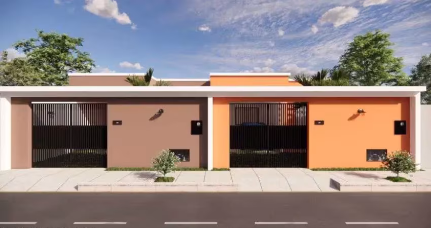 Casas novas 2/4 com uma suíte no loteamento nossa senhora do carmo- barra dos coqueiros - se