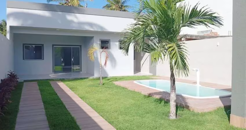 Casa nova 3/4 com uma suíte no mosqueiro - aracaju - se