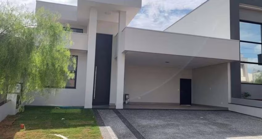 Casa térrea nova à venda no Condomínio Santorini em Paulínia/SP.