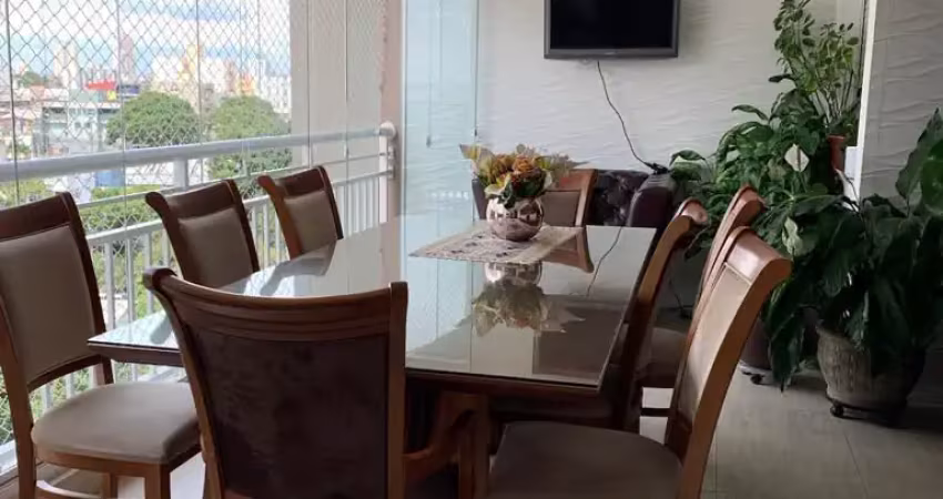 Apartamento luxuoso com 3 suítes em área nobre de guarulhos sp