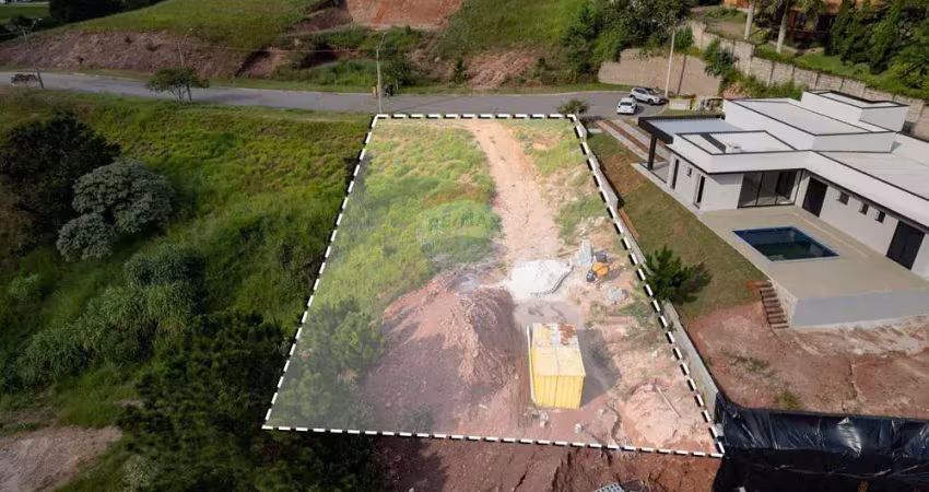 Terreno à venda de 1.047 m²  terras do caxambu: vista privilegiada e lazer completo