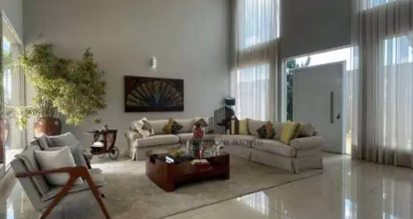 Casa com 5 suítes à venda, 1150 m² por r$ 4.500.000 - residencial dona margarida - santa bárbara d'oeste/sp