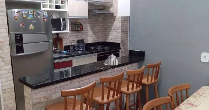 Apartamento com 2 dormitórios à venda, 60 m² por r$ 250.000,00 - parque gramado - americana/sp