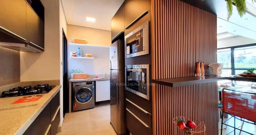 Apartamento com 3 dormitórios com garden, 77,68m² por r$ 439.000 - jardim são domingos - americana/sp