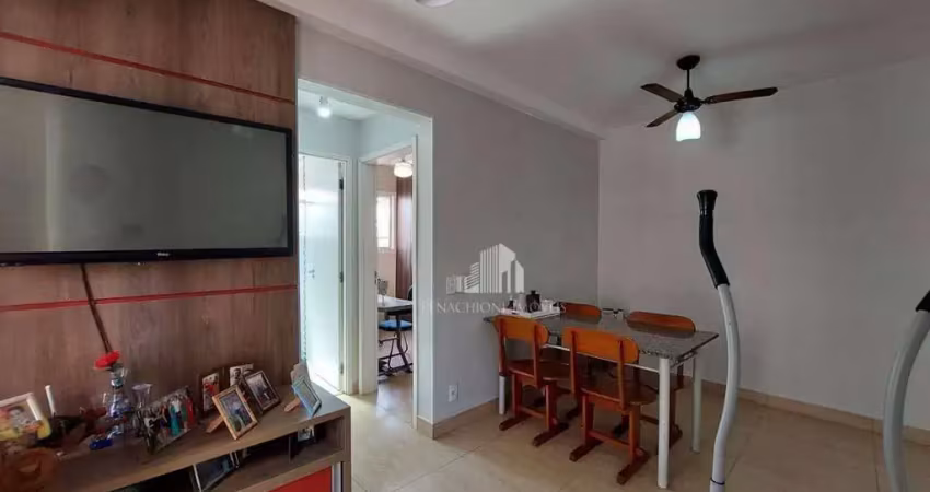 Apartamento com 2 dormitórios à venda, 50 m² por r$ 272.000 - cariobinha - americana/sp