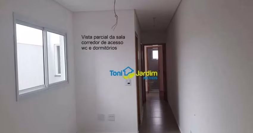 Apartamento com 2 dormitórios à venda, 43 m² por r$ 374.000,00 - utinga - santo andré/sp