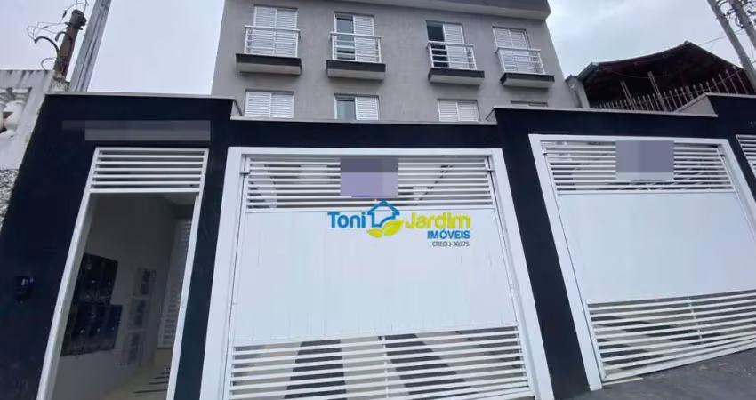 Cobertura à venda, 100 m² por r$ 460.000,00 - vila camilópolis - santo andré/sp