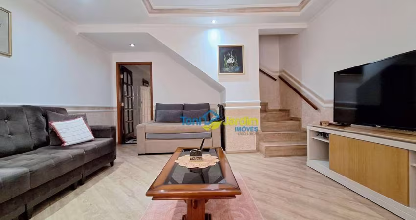 Sobrado com 2 dormitórios à venda, 121 m² por R$ 640.000,00 - Vila Curuçá - Santo André/SP