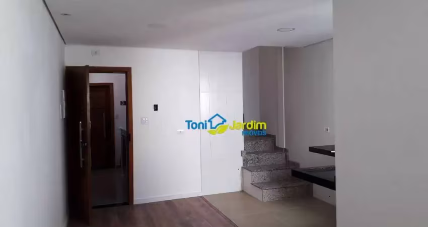 Cobertura com 2 dormitórios à venda, 106 m² por r$ 499.000,00 - utinga - santo andré/sp