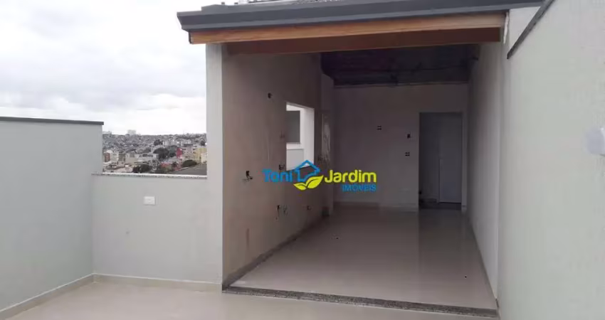 Cobertura com 2 dormitórios à venda, 100 m² por r$ 546.000,00 - parque das nações - santo andré/sp