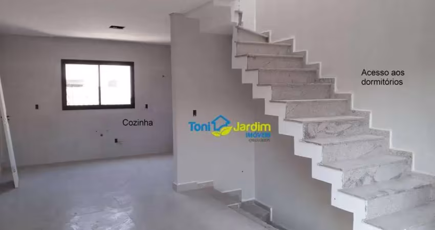 Sobrado com 2 dormitórios à venda, 110 m² por r$ 750.000,00 - jardim santo alberto - santo andré/sp
