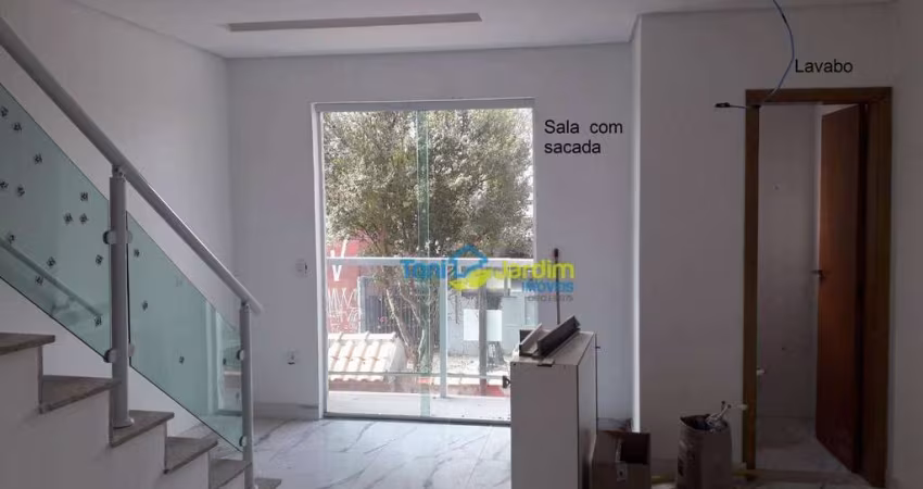 Sobrado à venda, 105 m² por R$ 740.000,00 - Utinga - Santo André/SP