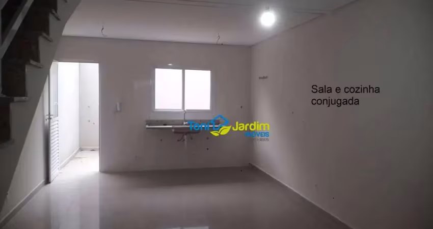 Sobrado com 3 dormitórios à venda, 120 m² por r$ 725.000,00 - vila pires - santo andré/sp