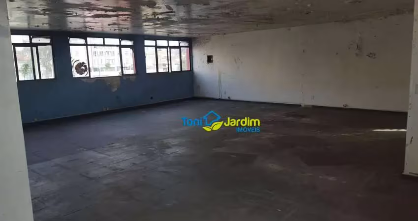 Salão para alugar, 121 m² por r$ 4.029,42/mês - centro - santo andré/sp