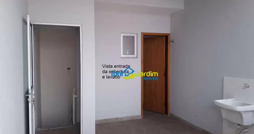 Cobertura à venda, 94 m² por r$ 408.000,00 - parque das nações - santo andré/sp