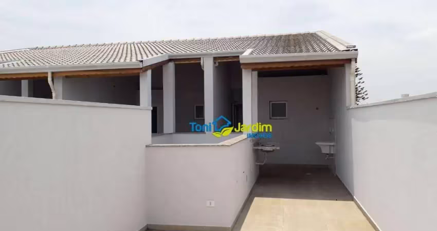 Cobertura à venda, 86 m² por r$ 398.000,00 - parque das nações - santo andré/sp