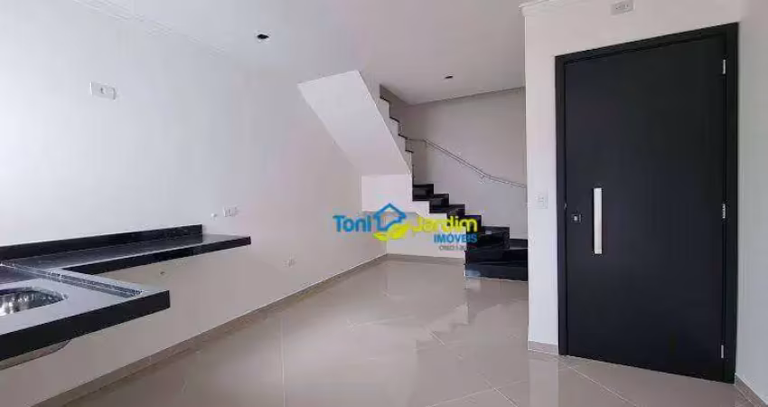 Cobertura com 2 dormitórios à venda, 128 m² por r$ 560.000,00 - jardim paraíso - santo andré/sp