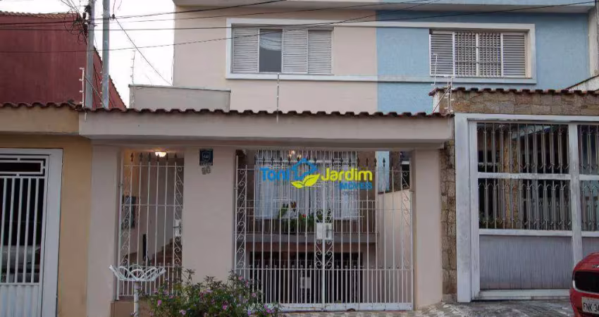 Sobrado com 3 dormitórios à venda, 224 m² por r$ 630.000,00 - vila marina - santo andré/sp