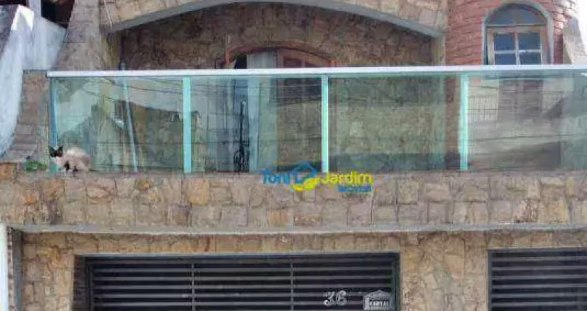 Sobrado com 3 dormitórios à venda, 222 m² por r$ 540.000,00 - parque gerassi - santo andré/sp