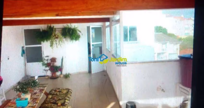 Cobertura com 2 dormitórios à venda, 51 m² por r$ 425.000,00 - vila pires - santo andré/sp