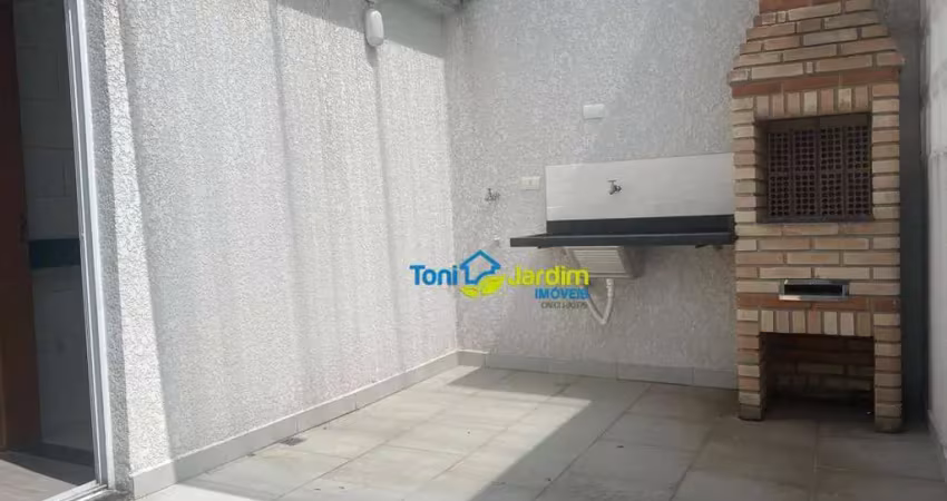 Cobertura com 2 dormitórios à venda, 88 m² por r$ 500.000,00 - parque das nações - santo andré/sp