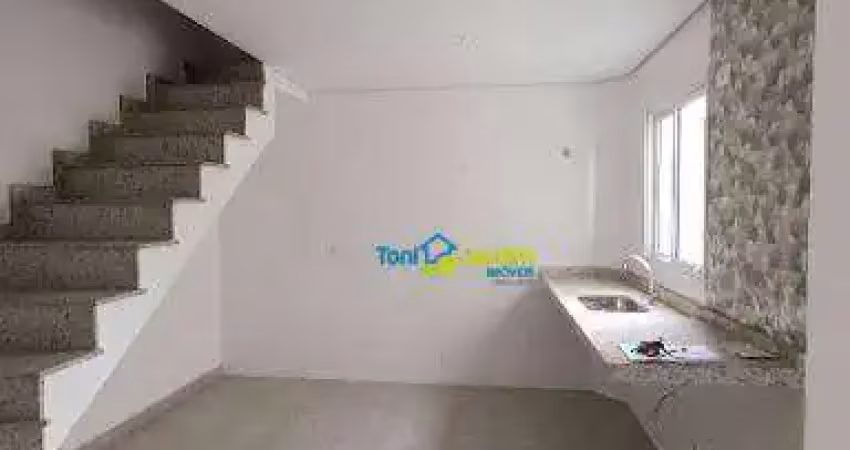 Cobertura com 2 dormitórios à venda, 100 m² por r$ 390.000,00 - vila guarani - santo andré/sp