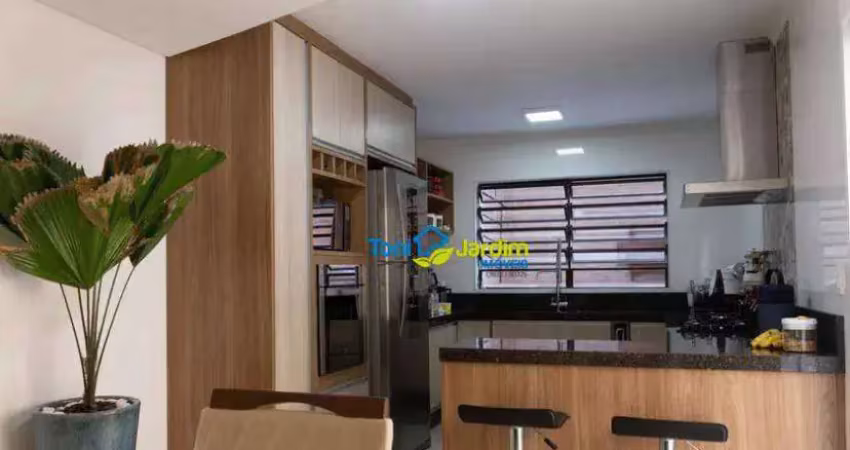 Sobrado à venda, 147 m² por r$ 750.000,00 - jardim itapoan - santo andré/sp