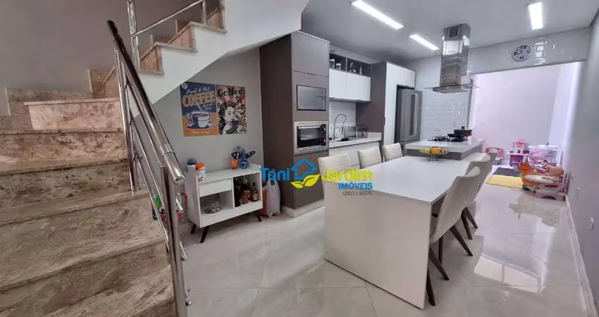 Sobrado com 2 dormitórios à venda, 116 m² por r$ 650.000,00 - bangu - santo andré/sp