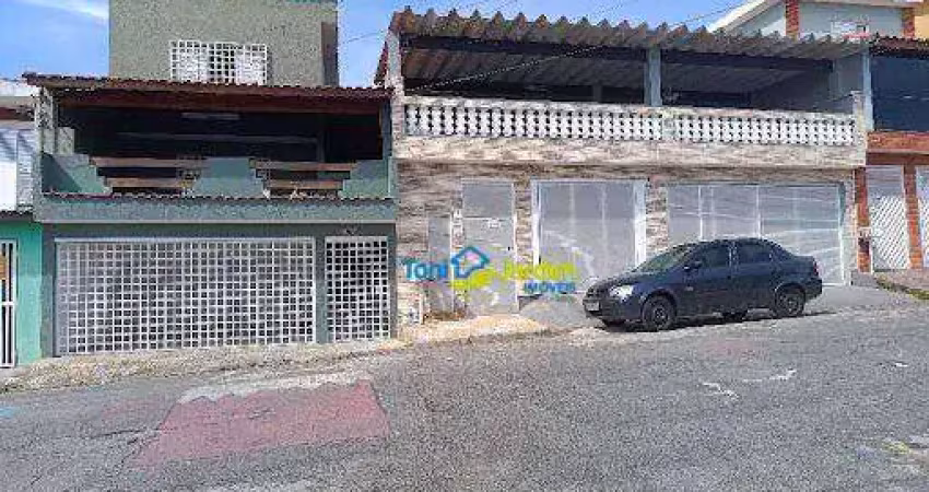 Sobrado com 3 dormitórios à venda, 248 m² por r$ 850.000,00 - cidade são jorge - santo andré/sp