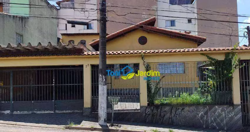 Casa com 2 dormitórios à venda, 186 m² por r$ 600.000,00 - vila humaitá - santo andré/sp