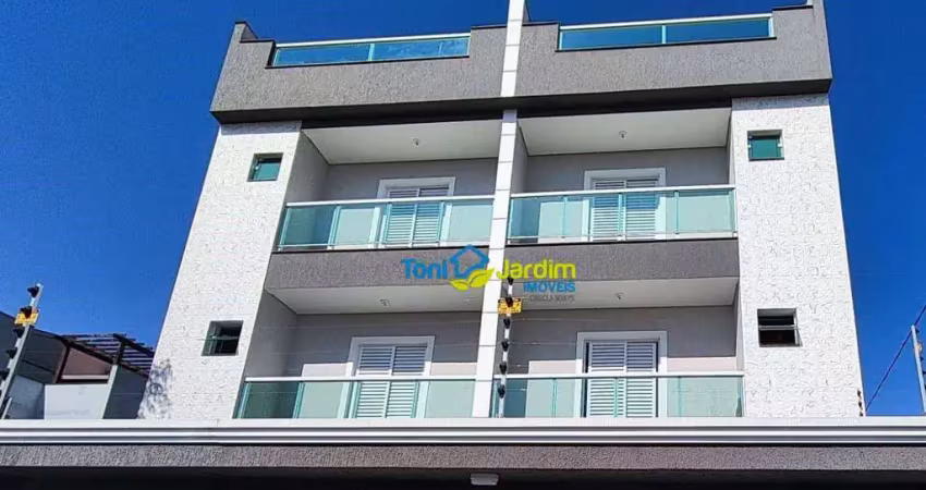 Cobertura com 2 dormitórios à venda, 101 m² por r$ 520.000,00 - parque novo oratório - santo andré/sp