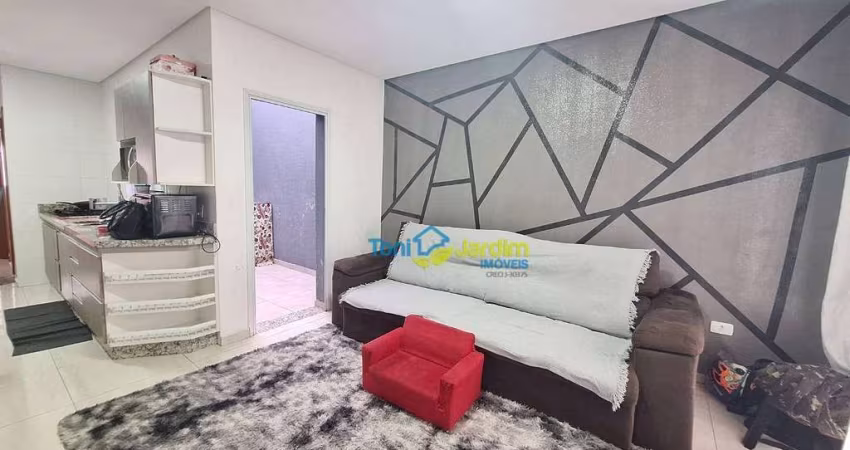 Apartamento com 2 dormitórios à venda, 73 m² por R$ 390.000,00 - Vila Príncipe de Gales - Santo André/SP